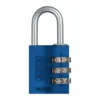 Abus Zahlenschloss 145/30 Aluminium blau