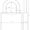 Abus Zahlenschloss 148TSA/30 B