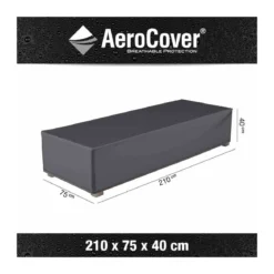 AeroCover Liegenhuelle 210x75x40 cmatmungsaktiv