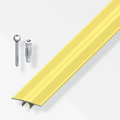 Alfer Übergangsprofil Clipstech-vario 33 mm 0,9m messing