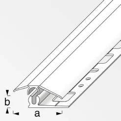 Alfer Niveauausgleichsprofil Clipstech-mini 31 mm 1m silber