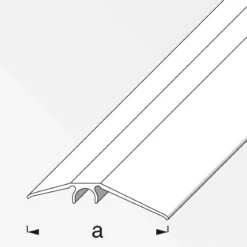 Alfer Niveauausgleichsprofil Clipstech 56 mm 2m edelstahl-optik