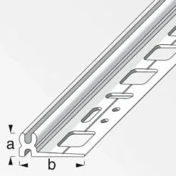 Alfer Trägerprofil Clipstech 1m braun