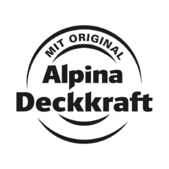 AlpinaBuntlack Feine Farben Lack Klassisches Matt-Schwarz 750ml