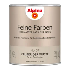 AlpinaBuntlack Feine Farben Lack No 07 Zauber der Wüste edelmatt 750ml