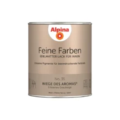 AlpinaBuntlack Feine Farben Lack No 35 Wiege des Aromas edelmatt 750ml