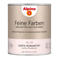 AlpinaBuntlack Feine Farben Lack No 24 Zarte Romantik edelmatt 750ml