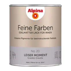 AlpinaBuntlack Feine Farben Lack No 20 Leiser Moment edelmatt 750ml