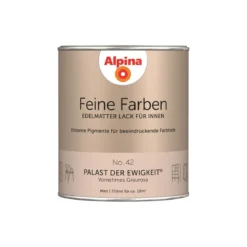 AlpinaBuntlack Feine Farben Lack No 42 Palast der Ewigkeit edelmatt 750ml