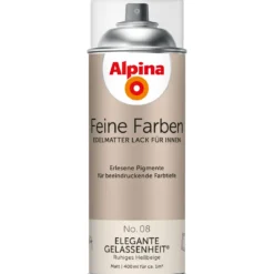 AlpinaBuntlack Feine Farben Sprühlack No 08 Elegante Gelassenheit edelmatt 400ml