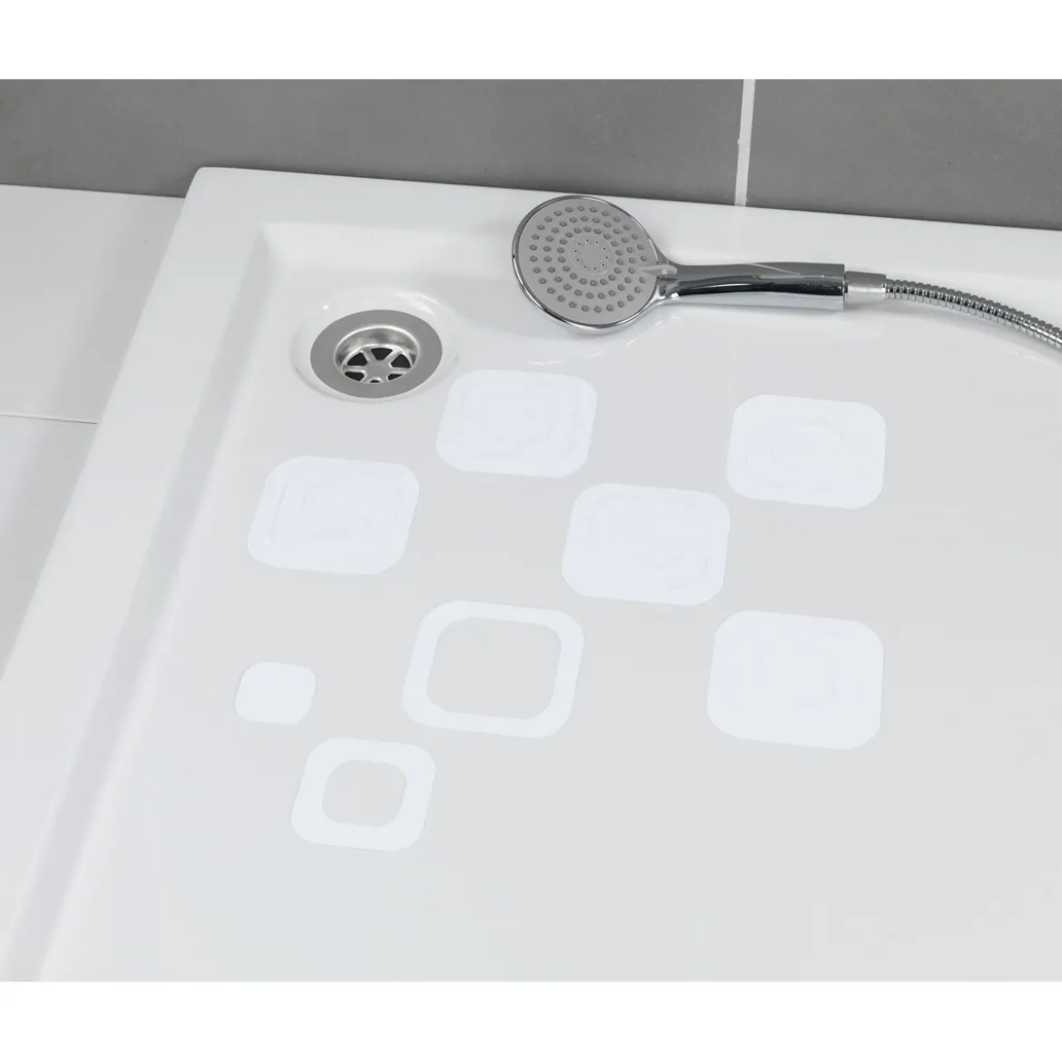 Antirutschsticker Model Square 6ertransparent