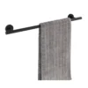 Badetuchstange Uno, Bosio Black, matt