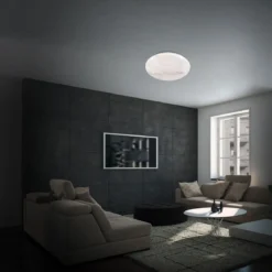 Basic LED Deckenleuchte Marble D28cm 12W 4000K weiss-marmoriert