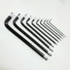 Basic Sechskantschlüssel-Set langarm Kugelkopf 10-teilig