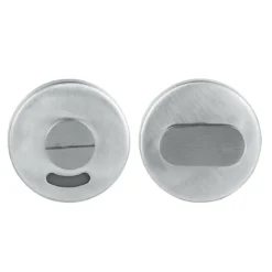 Basic WC-Rosette silber