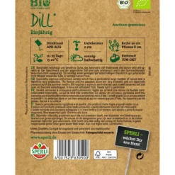 Bio-Kräuter Dill 100 cm