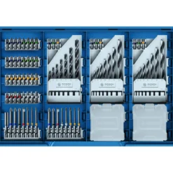 Bosch ProfessionalAkku-Bohrschrauber-Set GSR 18V-28 Professional 82-teiliges Zubehörset