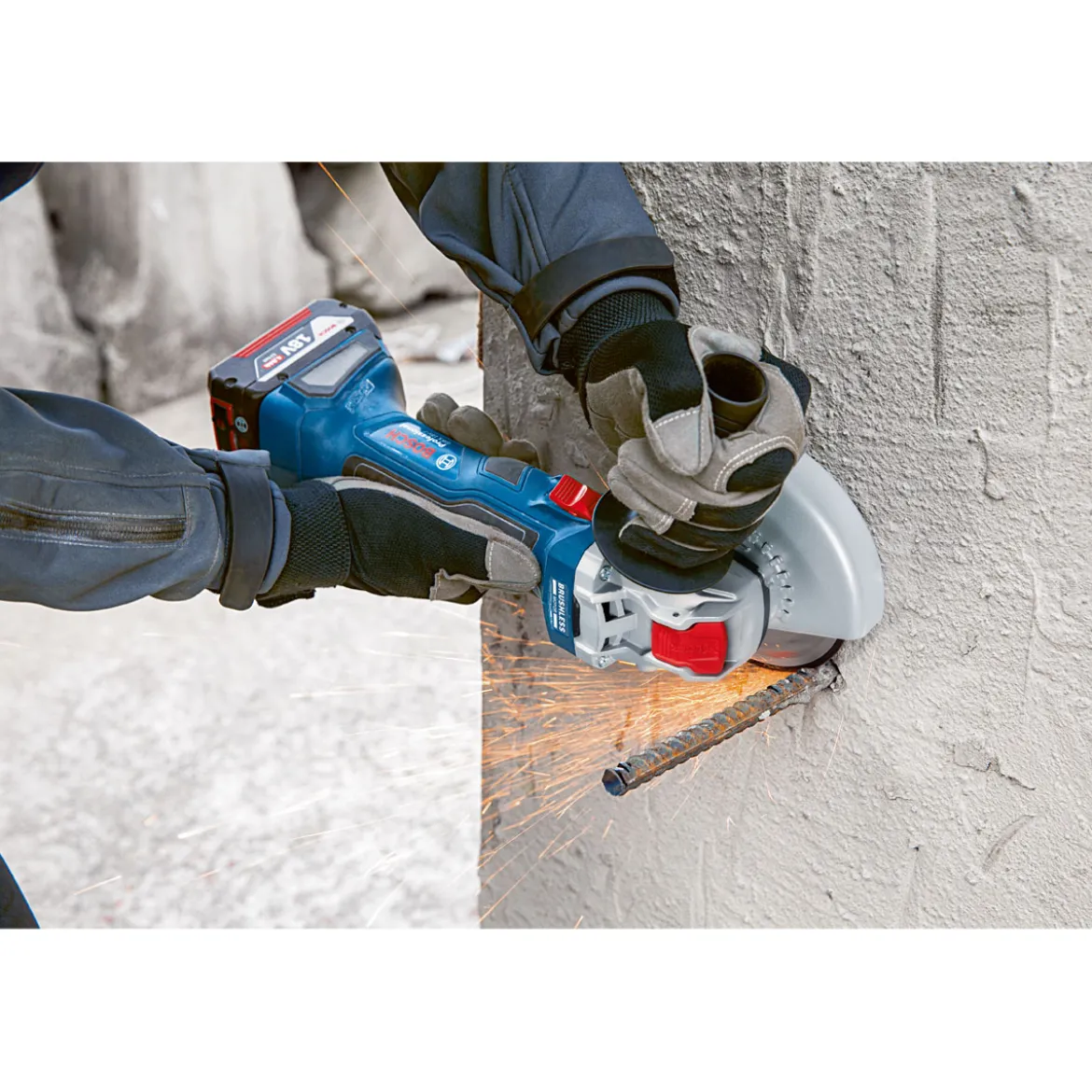 Bosch ProfessionalAkku-Winkelschleifer GWX 18V-7 X-LOCK