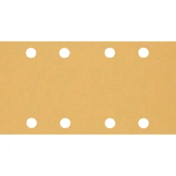 Bosch ProfessionalExpert C470 Schleifpapier mit 8 Löchern für Schwingschleifer 93 x 186 mm G 80 10- teilig