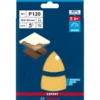 Bosch ProfessionalExpert C470 Schleifpapier mit 11 Löchern für Multischleifer 102 x 62 mm 93 mm G 120 10- teilig