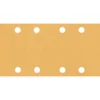 Bosch ProfessionalExpert C470 Schleifpapier mit 8 Löchern für Schwingschleifer 93 x 186 mm G 120 10- teilig