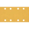 Bosch ProfessionalExpert C470 Schleifpapier mit 8 Löchern für Schwingschleifer 93 x 186 mm G 240 10- teilig