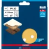 Bosch ProfessionalExpert C470 Schleifpapier mit 8 Löchern für Exzenterschleifer 125 mm G 120 5- teilig
