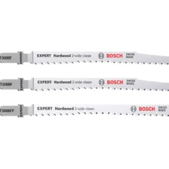 Bosch ProfessionalExpert Hardwood 2-side clean Stichsägeblatt-Set 2- teilig T308BF/BFP
