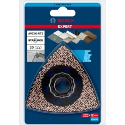 Bosch ProfessionalExpert Sanding Plate AVZ 90 RT2 Blatt für Multifunktionswerkzeuge 90 mm