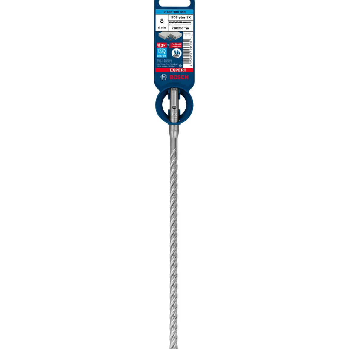 Bosch ProfessionalExpert SDS plus-7X Hammerbohrer 8 x 200 x 265 mm