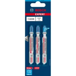 Bosch ProfessionalExpert Stainless Steel T 118 EHM Stichsägeblatt 3 Stück
