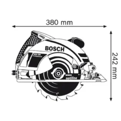 Bosch Professional Handkreissäge GKS 190 Professional