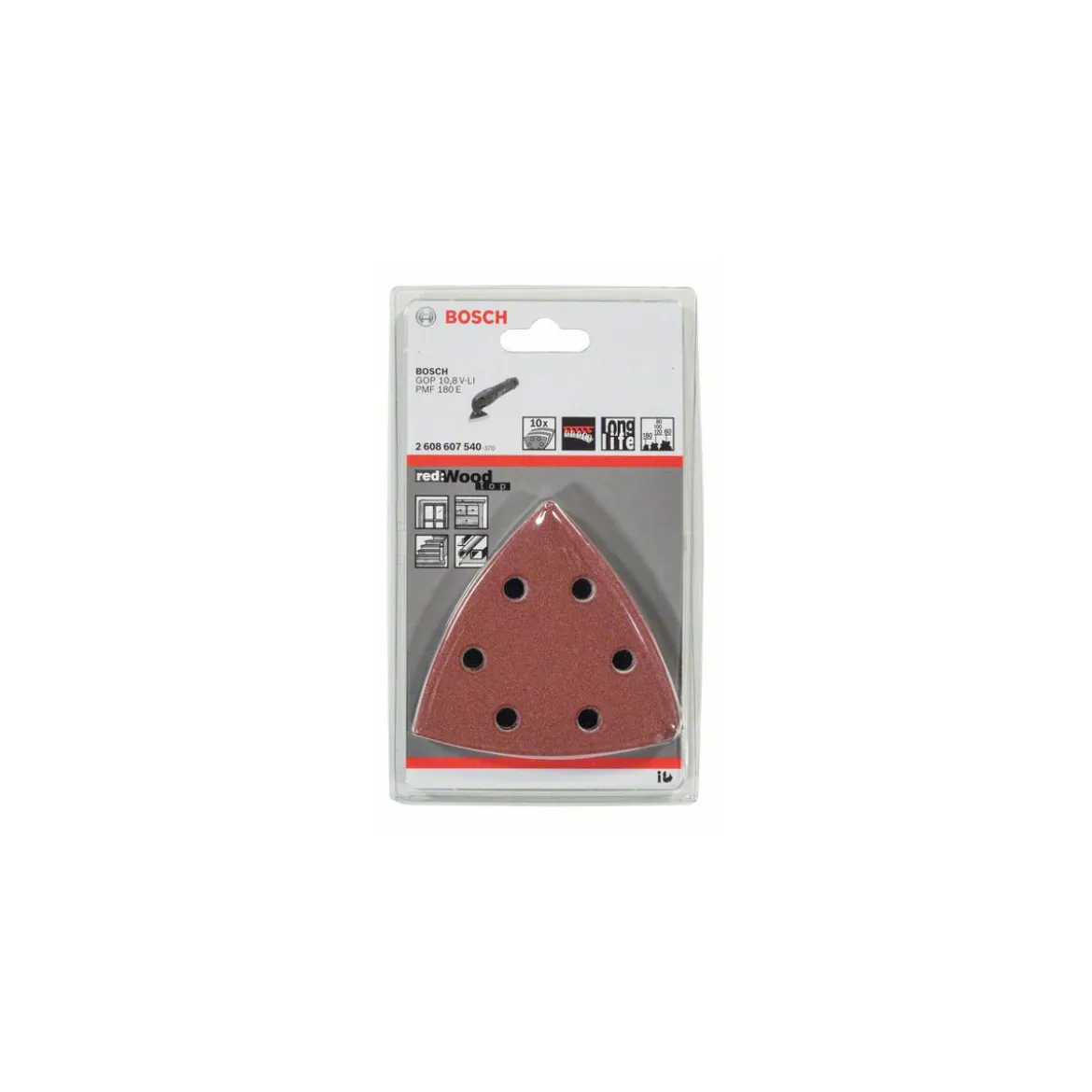 Bosch ProfessionalSchleifblatt-Set für Holz 10-teilig