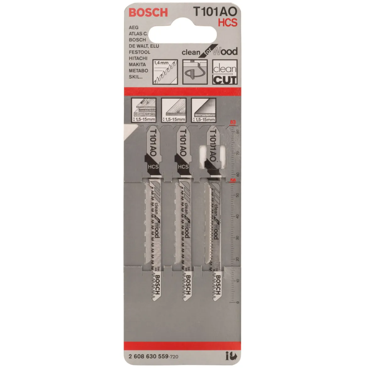 Bosch ProfessionalStichsägeblatt T 101 AO Clean for Wood