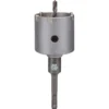 Bosch Professional3-teiliges Hohlbohrkronen-Set SDS plus 68 mm