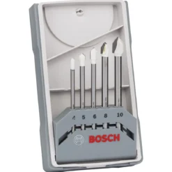 Bosch Professional5-teiliges CYL-9 Ceramic Fliesenbohrer-Set 4–10 mm