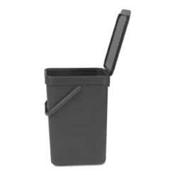 BRABANTIA Abfallbehälter Sort und Go 12 L grau
