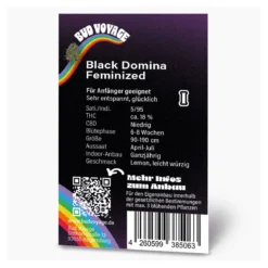 Bud Voyage Hanfsamen Black Domina Feminisiert
