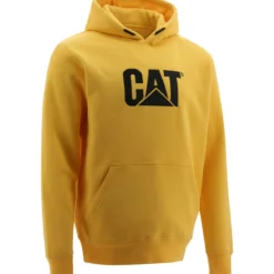 CAT Hoodie Trademark gelb Gr. 2XL