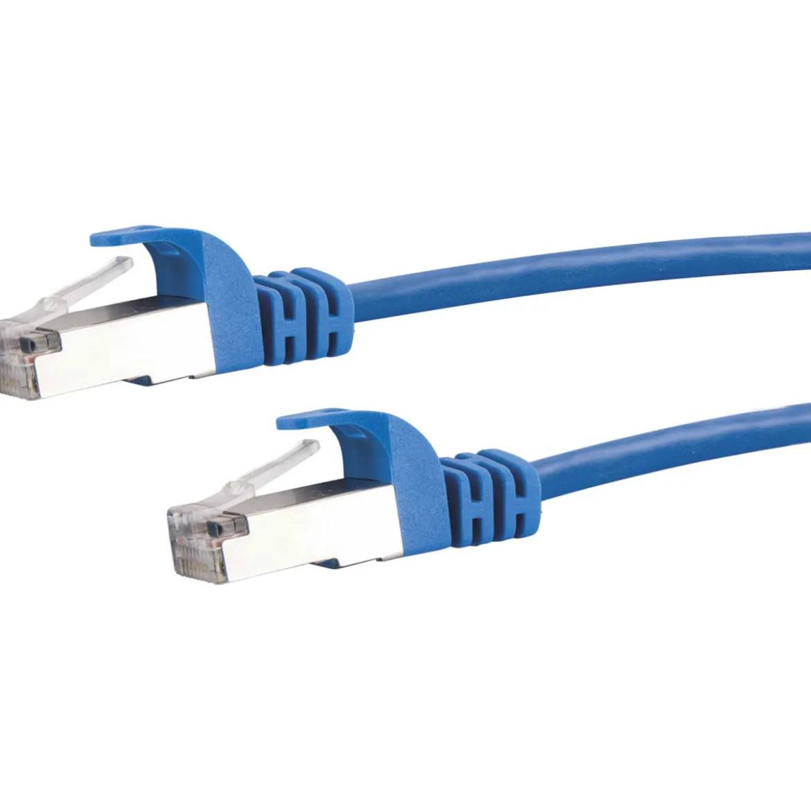 CAT6 S/FTP Netzwerkkabel 1,0m blaumax. 250 Mhz 1 Gbit/s