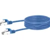 CAT6 S/FTP Netzwerkkabel 0,5m blaumax. 250 Mhz 1 Gbit/s