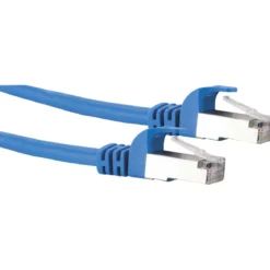 CAT6 S/FTP Netzwerkkabel 0,5m blaumax. 250 Mhz 1 Gbit/s