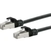 CAT6 S/FTP Netzwerkkabel 0,5m schwarzmax. 250 Mhz 1 Gbit/s