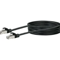 CAT6 S/FTP Netzwerkkabel 2,5m schwarzmax. 250 Mhz 1 Gbit/s