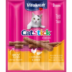 Cat-Stick mini Geflügel und Leber 3 Stück