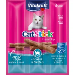 Cat Stick mini Scholle und Omega3 3 Stück