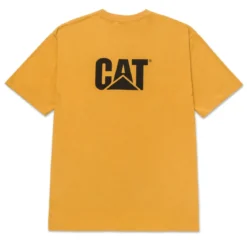 CAT Trademark T-shirt Mustard Gr.XL