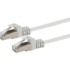 CAT6 U/FTP Netzwerk Flachkabel 5,0 mweiss