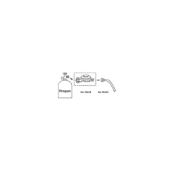 CFH Propan-Druckregler DR 114 2,5 bar