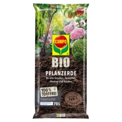 Compo Bio Pflanzerde torffrei 70 L
